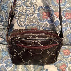 Vintage Longchamp Shoulder Bag Brown 8 x 5 1/2 x 3